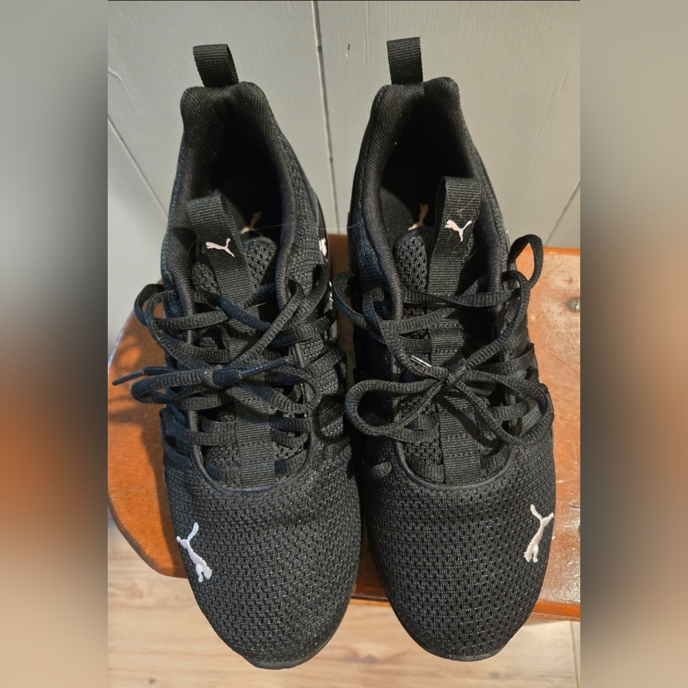 Puma Black Athletic Sneakers